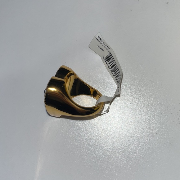 GORGEOUS Kurt Geiger London Evil Eye Heart Cocktail Ring - Picture 5 of 7